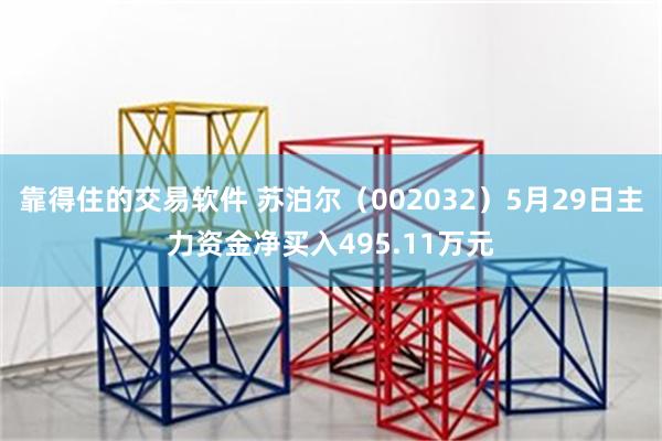 靠得住的交易软件 苏泊尔（002032）5月29日主力资金净买入495.11万元