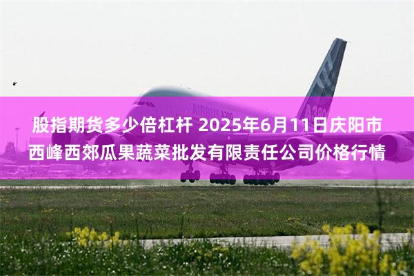 股指期货多少倍杠杆 2025年6月11日庆阳市西峰西郊瓜果蔬菜批发有限责任公司价格行情