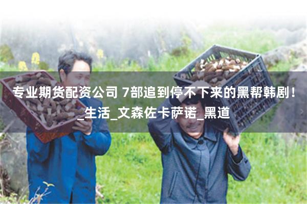 专业期货配资公司 7部追到停不下来的黑帮韩剧！_生活_文森佐卡萨诺_黑道