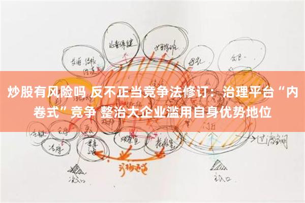 炒股有风险吗 反不正当竞争法修订：治理平台“内卷式”竞争 整治大企业滥用自身优势地位