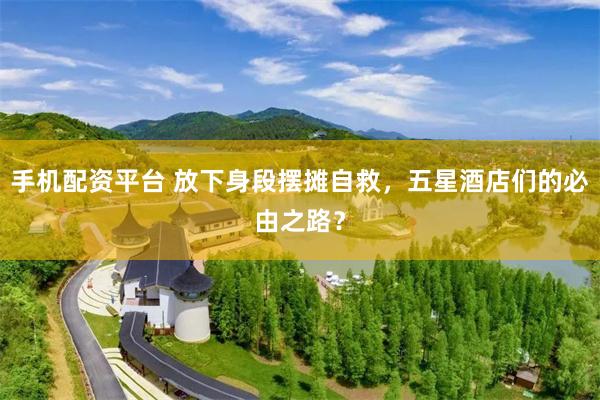 手机配资平台 放下身段摆摊自救，五星酒店们的必由之路？